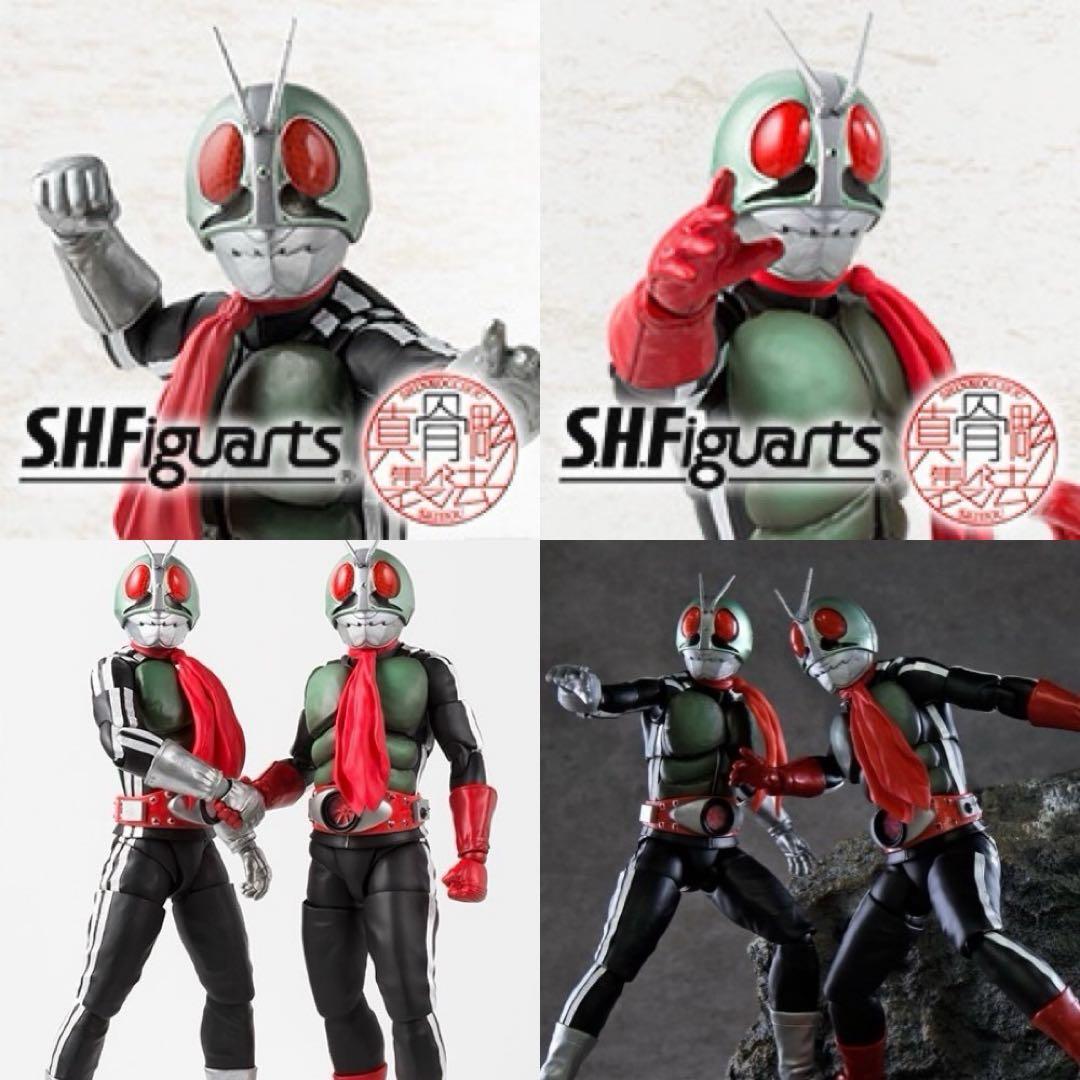S.H.フィギュアーツ真骨彫製法 仮面ライ ダー新1号・新2号セット