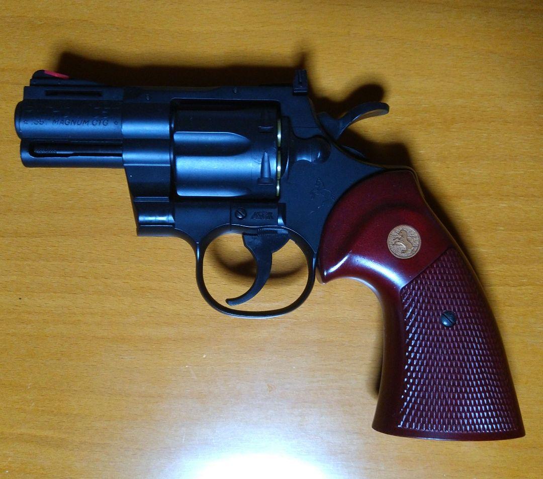 357リボルバー(マグナム) 黒/赤 ASGK社製
