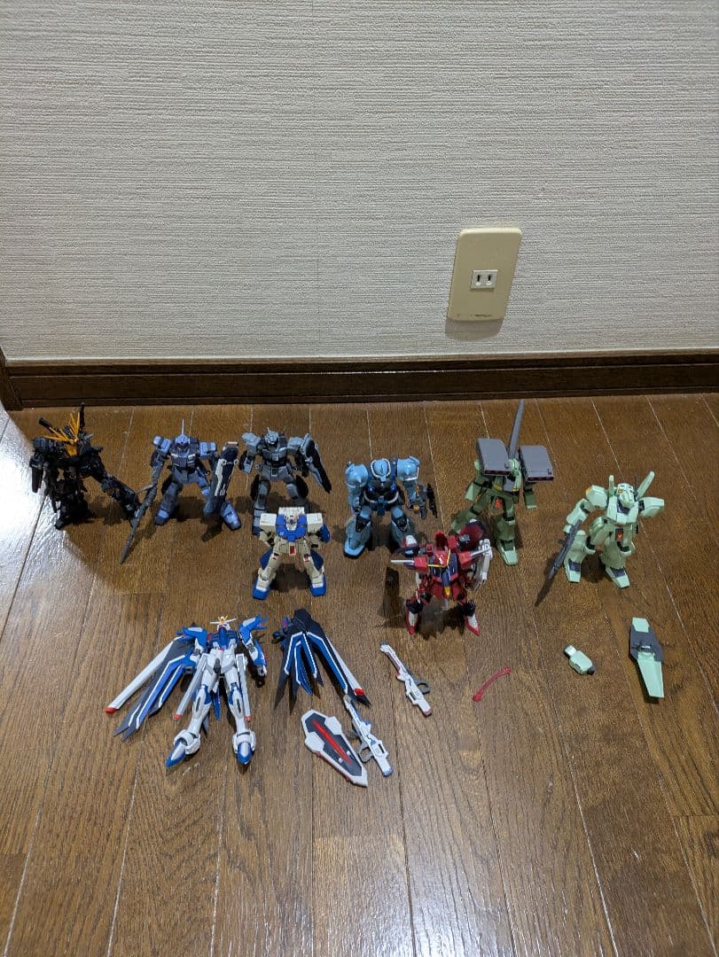プラモデル ガンダム　ガンプラ　HG ジャンク　武器　完成品　まとめ売り