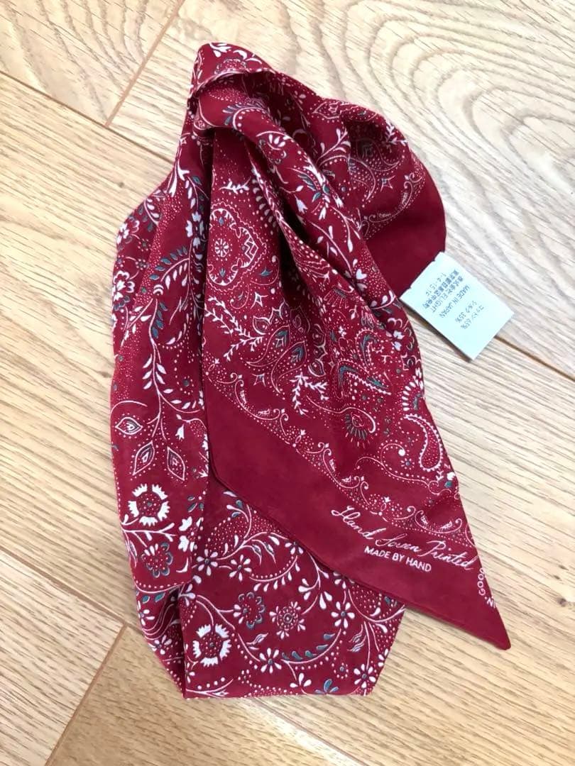 NICENESS パット( バンダナスカーフタイ ) - RED