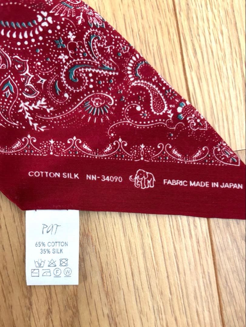 NICENESS パット( バンダナスカーフタイ ) - RED