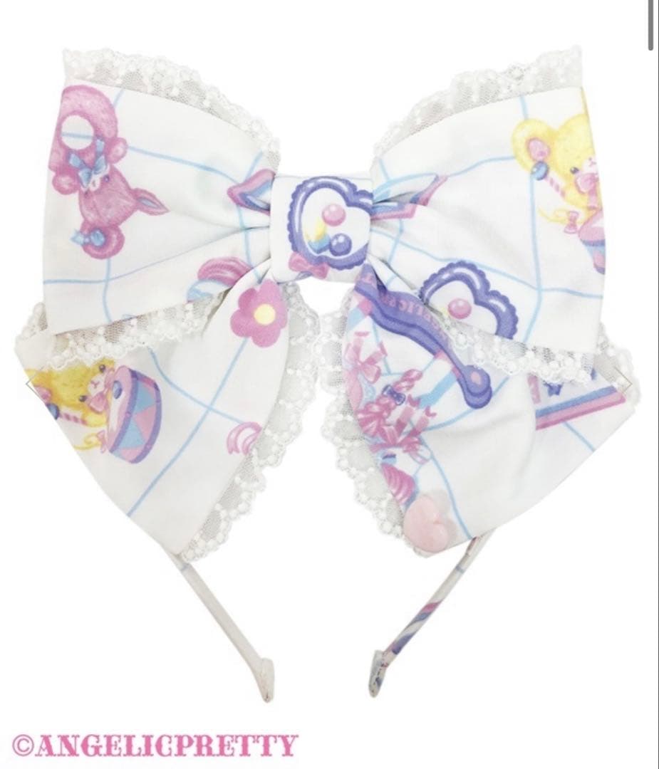 Angelic Pretty Baby Toysカチューシャ 白