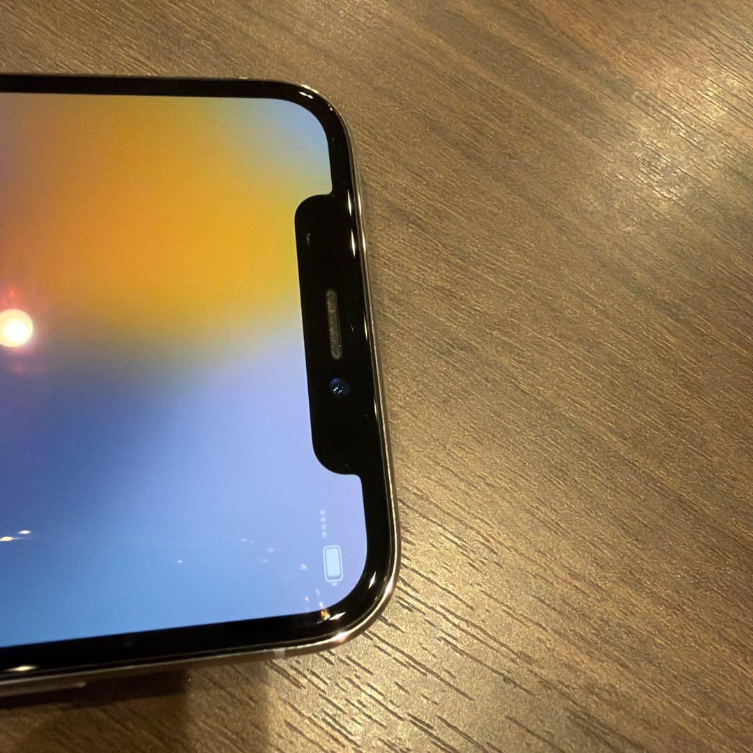【美品】iPhoneX Silver 64GB バッテリー最大容量93%