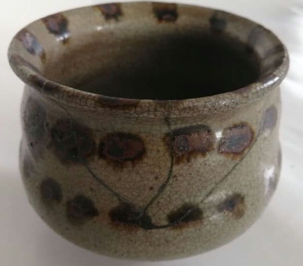 古唐津　絵唐津壺