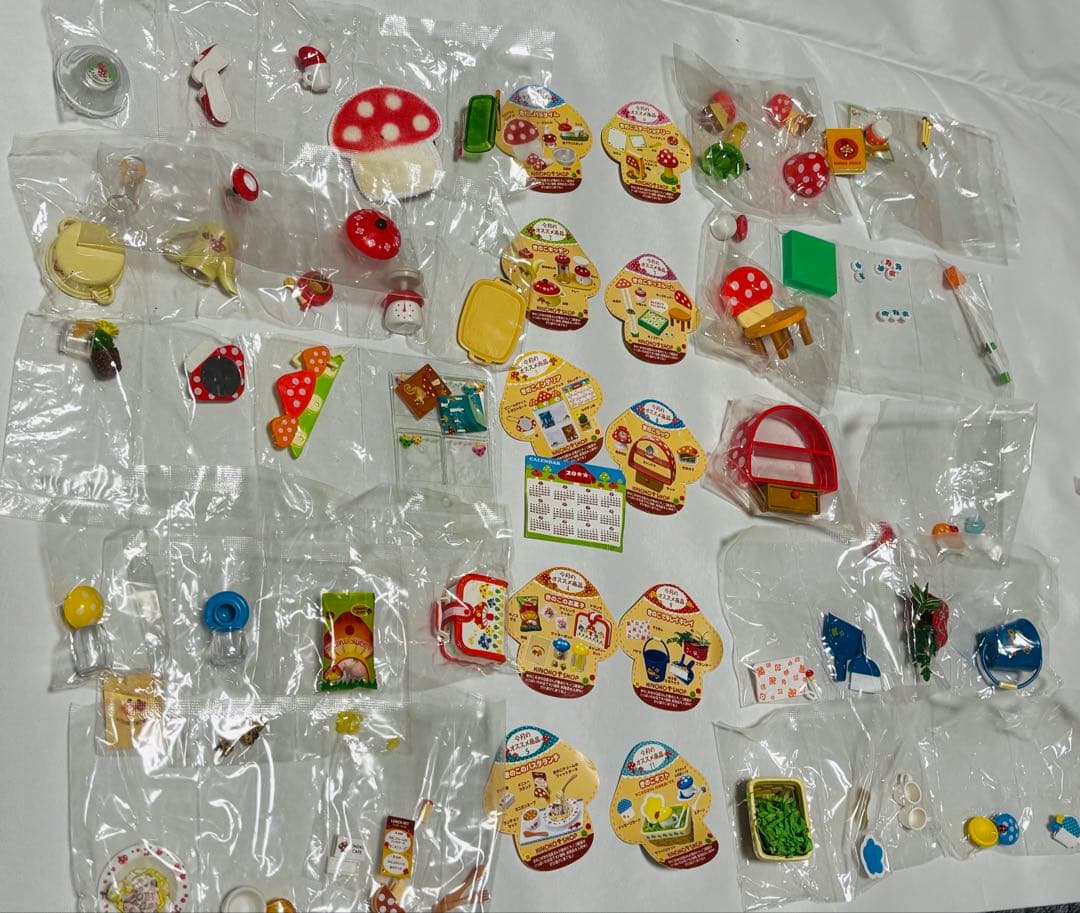 リーメントぷちサンプル　きのこ雑貨店　シークレット有