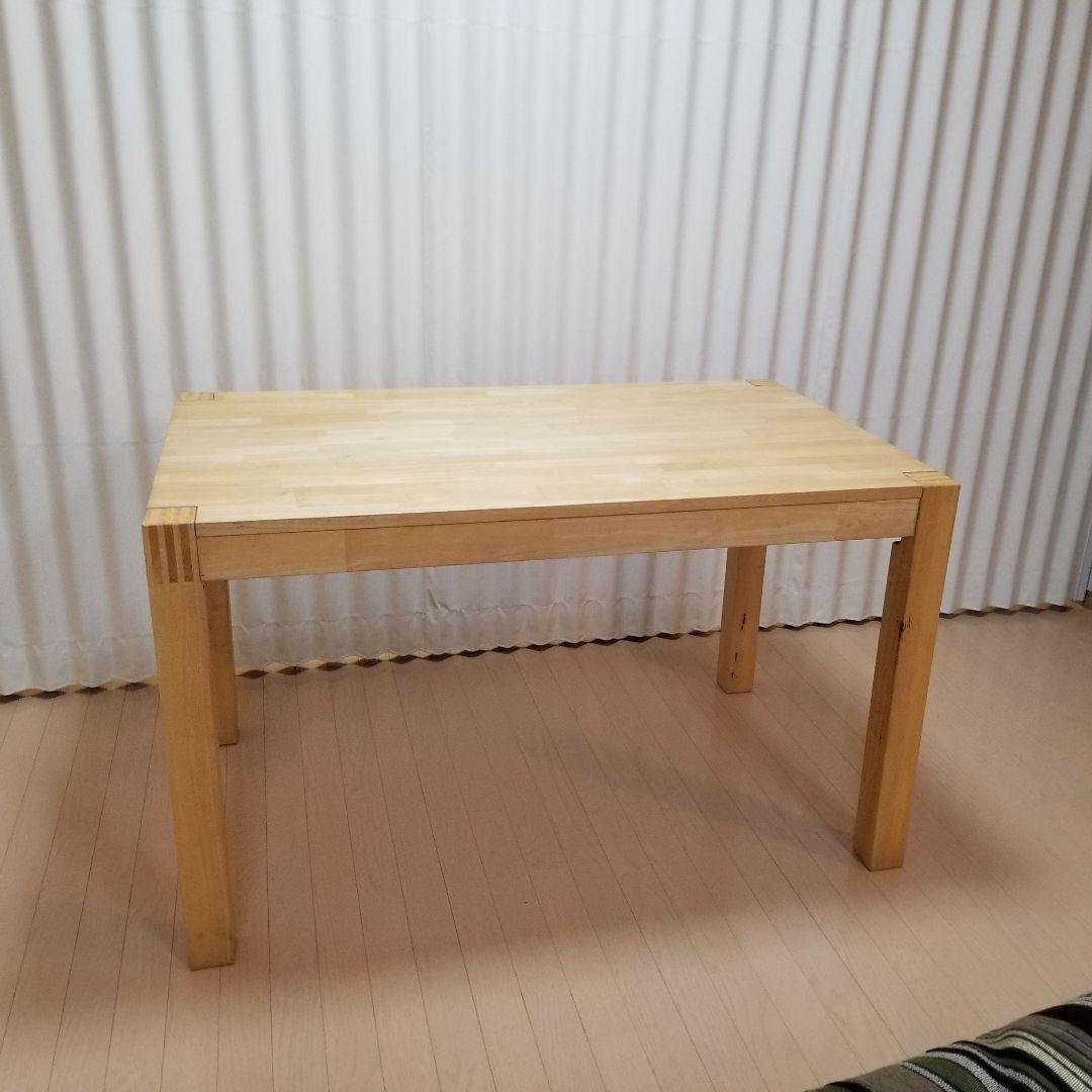 IKEA ダイニングテーブル　NORDBY ノールドビー　125cm 無垢材