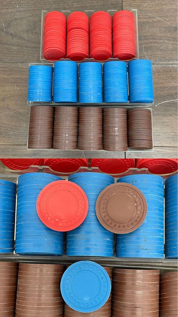 EKK13 カジノチップ 大量 MGM ポーカーチップ 100 50 10 ドル