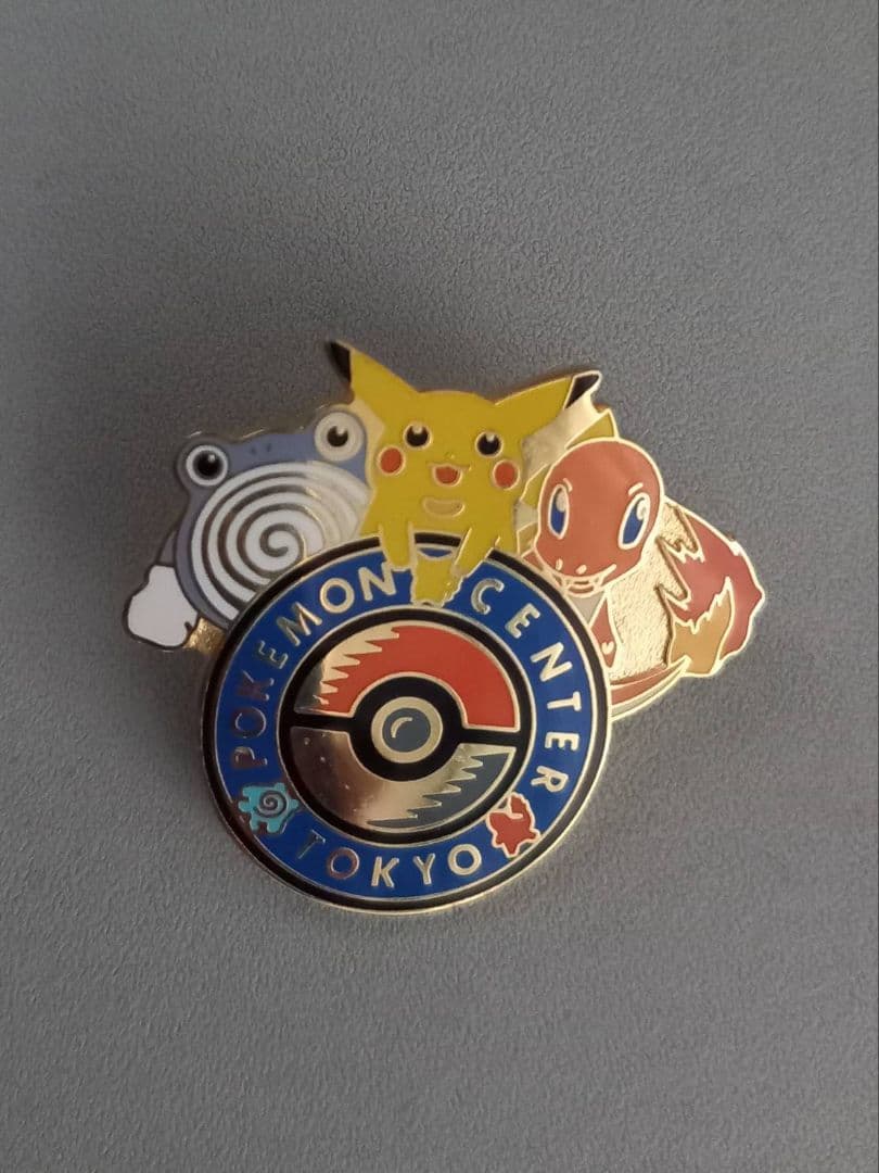 ポケモンセンタートウキョー　ロゴピンズ（初期品）