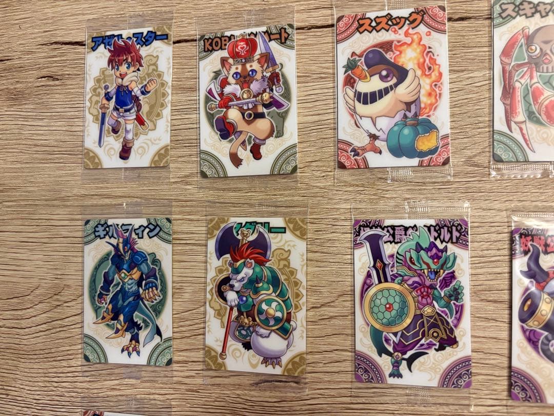 神羅万象チョコ　ノーマル　バラ売り　神獄、王我、ZX、九邪