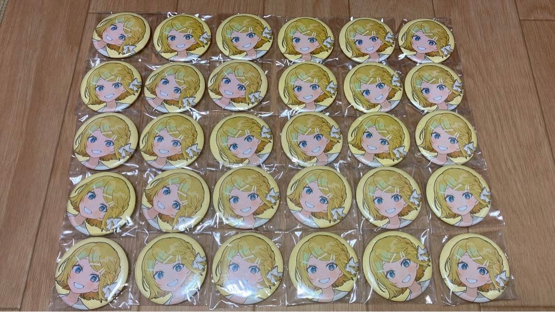 鏡音リン 缶バッジ earth music&ecology 30個セット