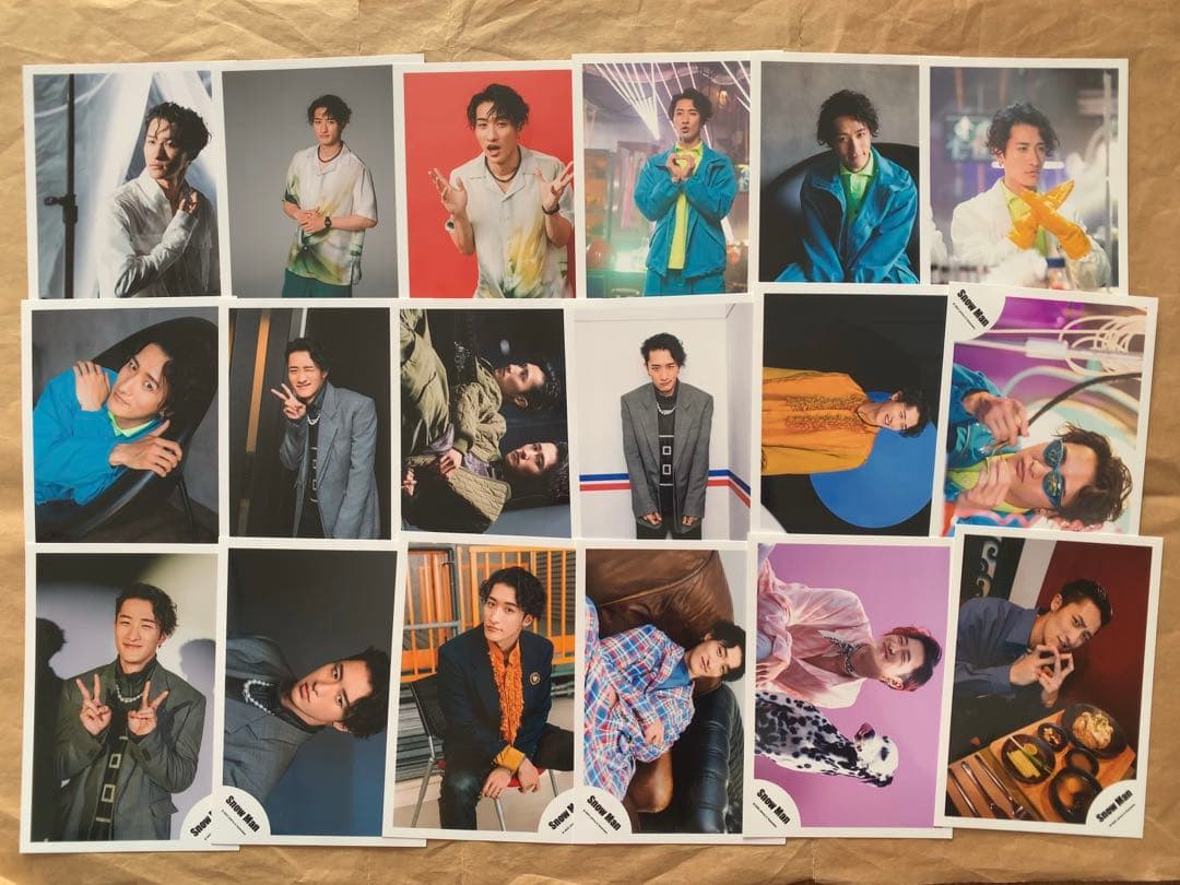 144枚 Man 岩本照 公式写真 セット まとめ売り