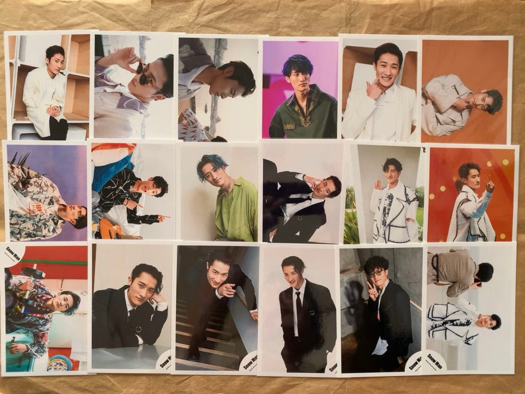 144枚 Man 岩本照 公式写真 セット まとめ売り