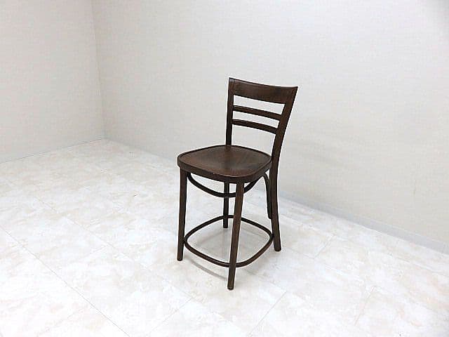 ヴィンテージ　ベントウッドハイチェア　カウンターチェア/曲木/ベントウッドチェア