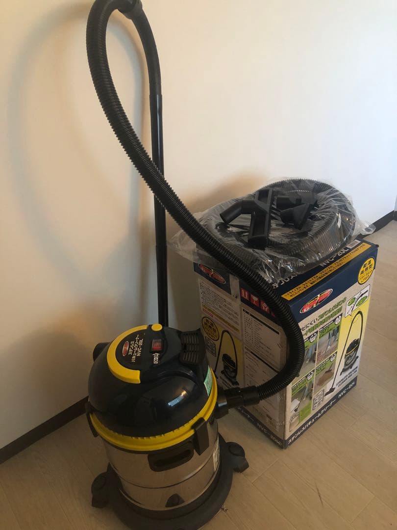 業務用掃除機 ステンレスバキュームクリーナー 20L NVC-20L