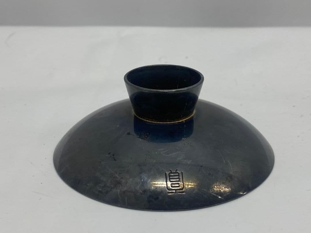 銀杯 47g 造幣局製 SILVER 刻印 シルバー 五三桐紋 消防庁長官賞 箱