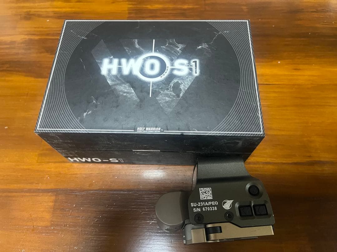 HWO-S1 ホーリーウォーリア ホロサイト ネイビーシールズ仕様 タンカラー