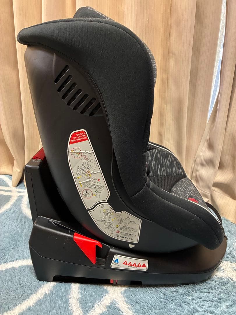 Smart Angel 回転式チャイルドシート グレー系