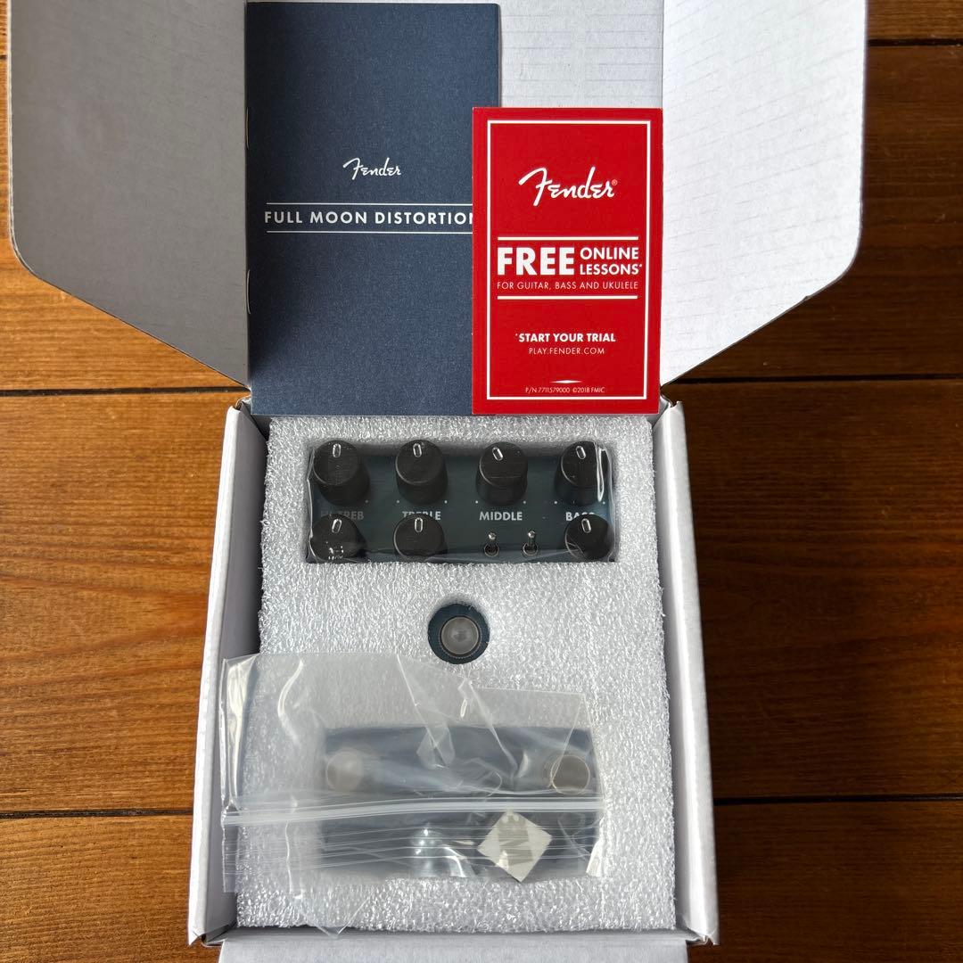 【新品】Fender エフェクター FULL MOON DISTORTION