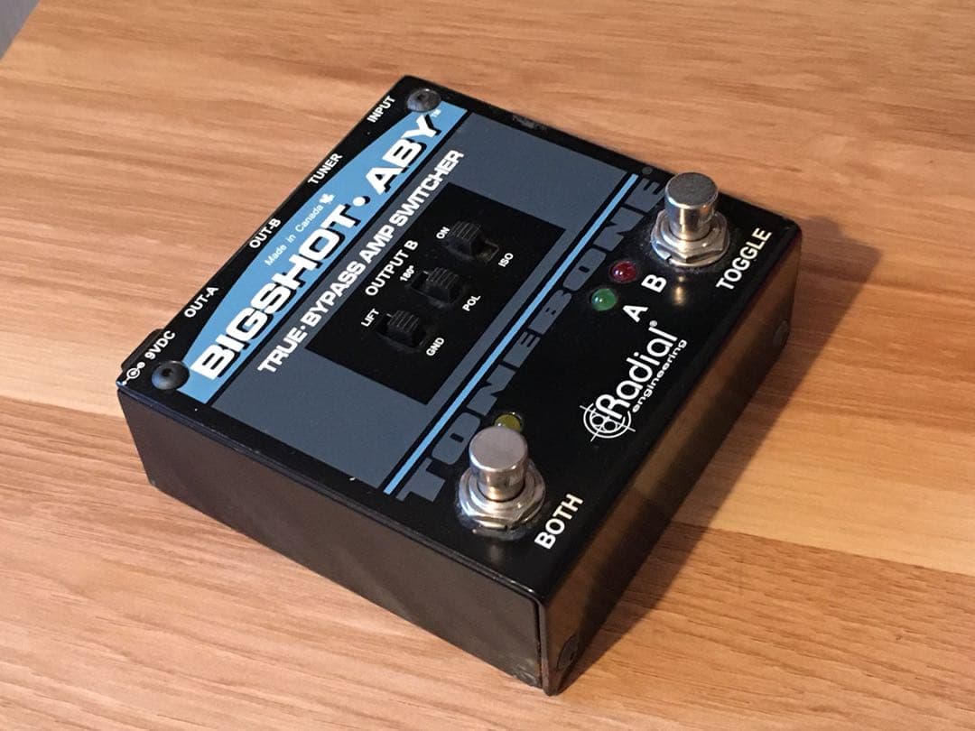 Radial BigShot ABY トゥルーバイパススイッチャー