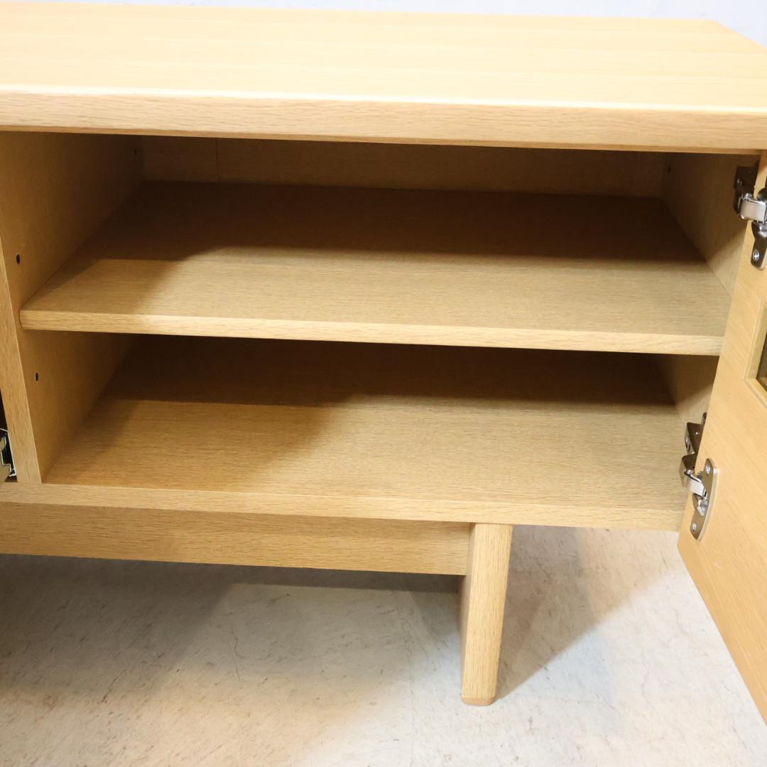 HAMAMOTO 浜本工芸 ナラ材 TVボード テレビボード ローボード 収納