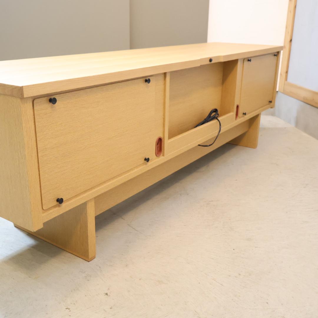 HAMAMOTO 浜本工芸 ナラ材 TVボード テレビボード ローボード 収納