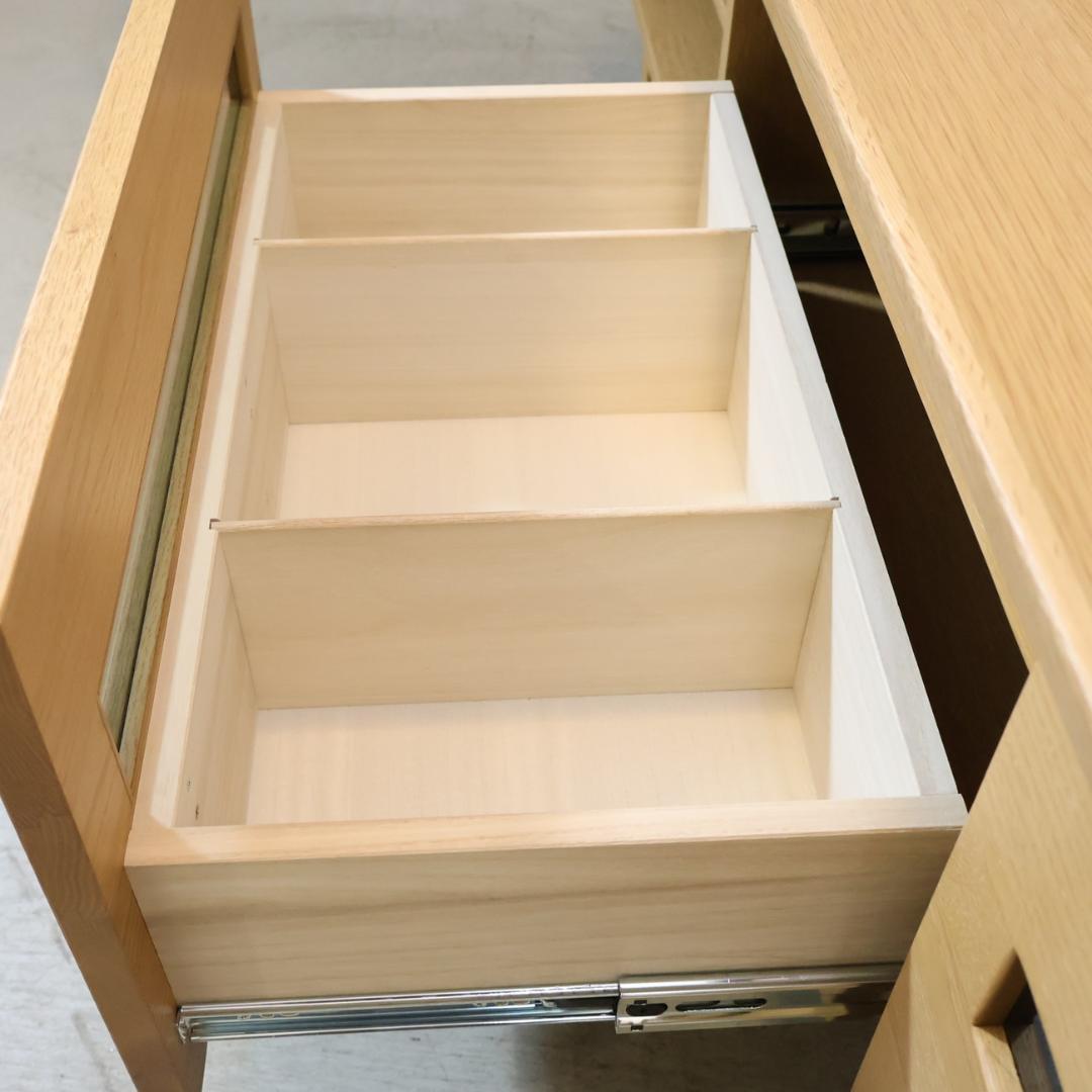 HAMAMOTO 浜本工芸 ナラ材 TVボード テレビボード ローボード 収納