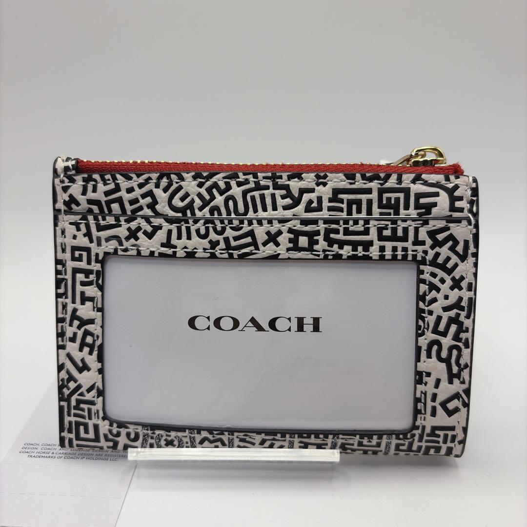 新品✨ コーチ ミッキーマウス キースヘリングコラボ 定期ケース パスケース