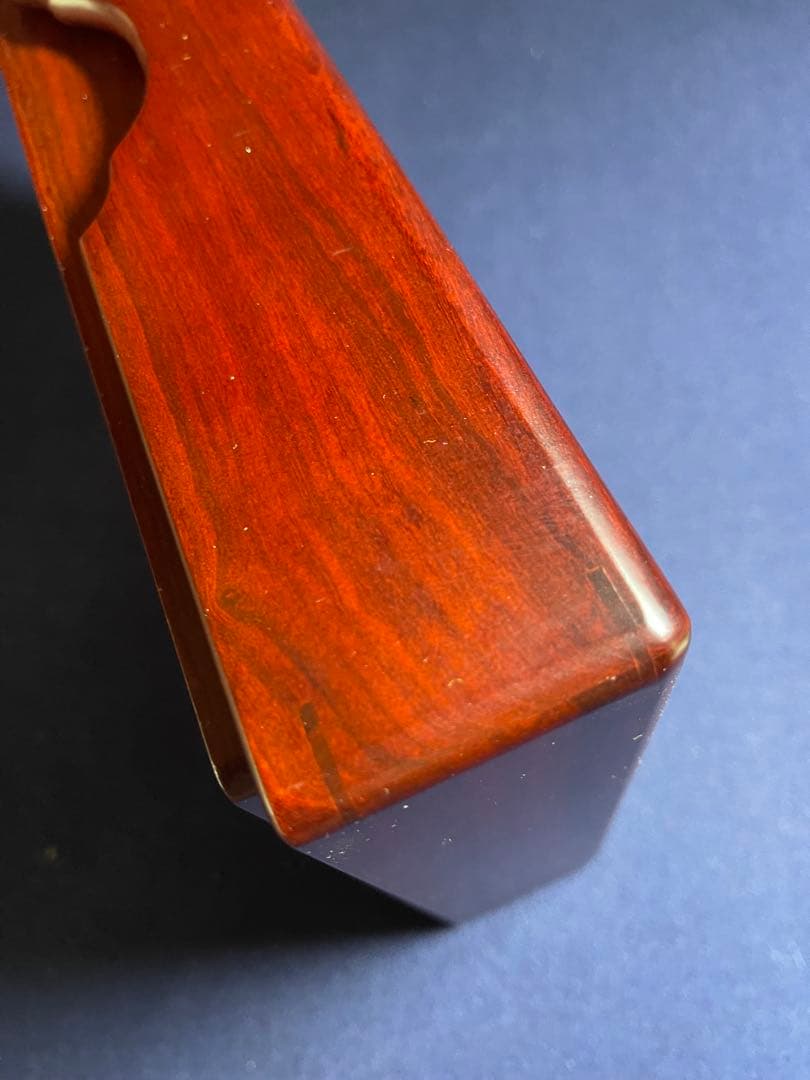 【墨研】古玩 硯箱18◆紅木紫檀長方硯箱◆未使用品◆文房四宝 文人 文箱 唐木