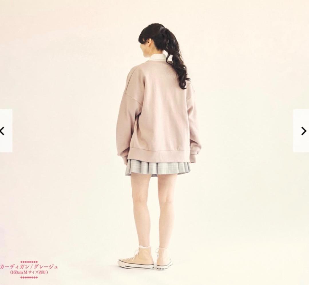 ミセスグリーンアップル　ポップアップ　カーディガン　M