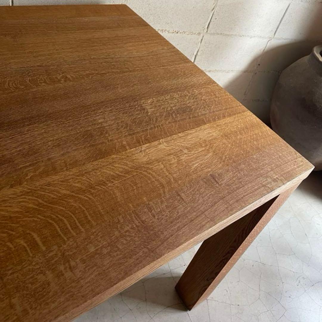美品　nissin 日進木工　オーク無垢材　ダイニングテーブル　アクタス　北欧