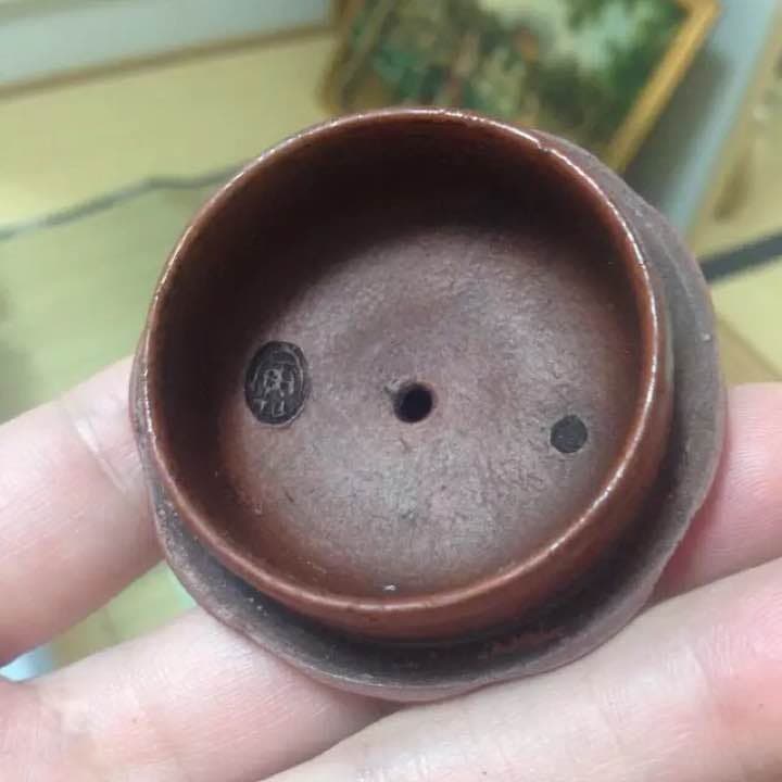 朱泥 急須 南瓜壷 唐物 茶道具