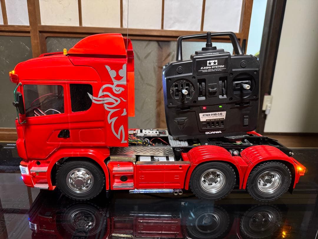 TAMIYA タミヤ　スカニアR620 6×4 ハイライン　フルオペレーション