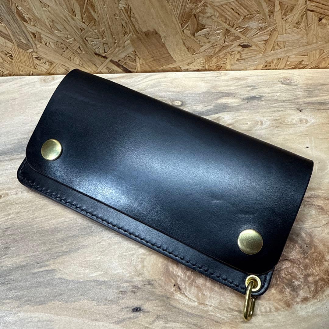 トラッカーウォレット 180 2層　ホーウィン社　クロムエクセル　タロンジッパー