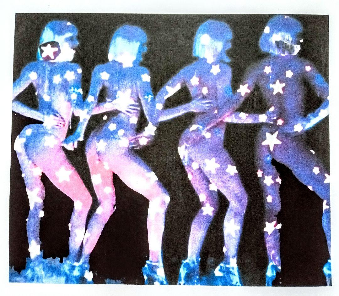 ＃デジタルプリント　スターダンス