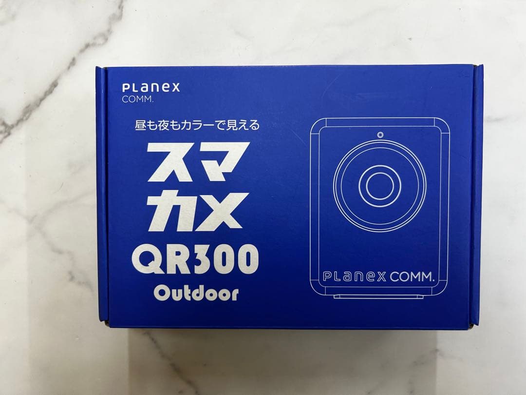 Planex 防犯カメラ スマカメ 防水/防塵アウトドアモデル CS-QR300