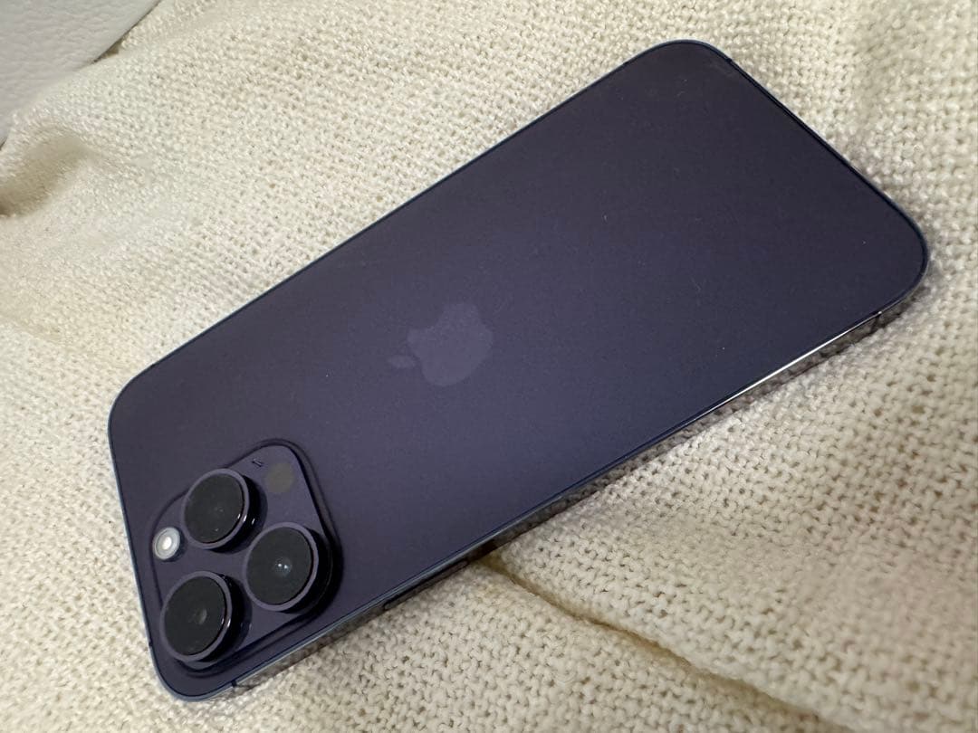 【美品】iPhone14promax 512gb 純正ケース2個おまけ付き！