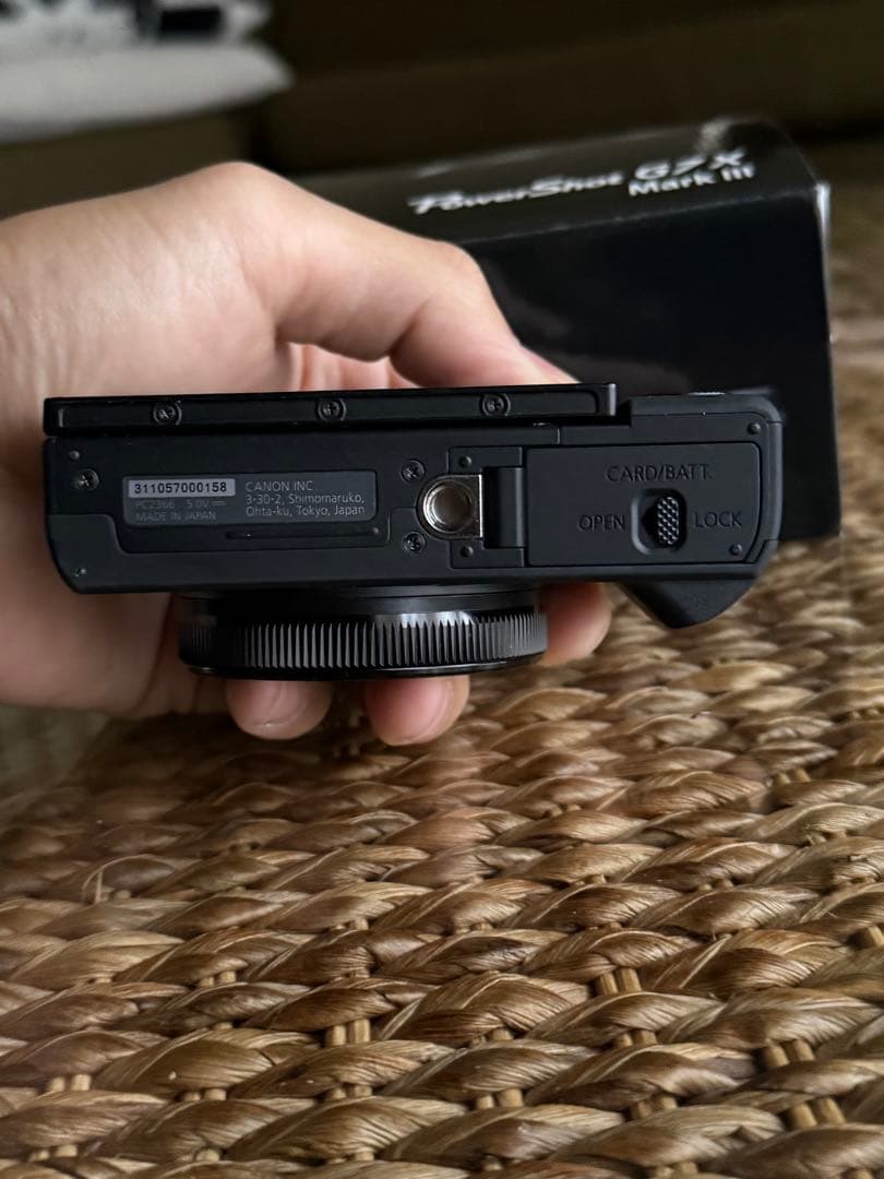 Canon PowerShot G7X Mark IIIコンパクトデジタルカメラ