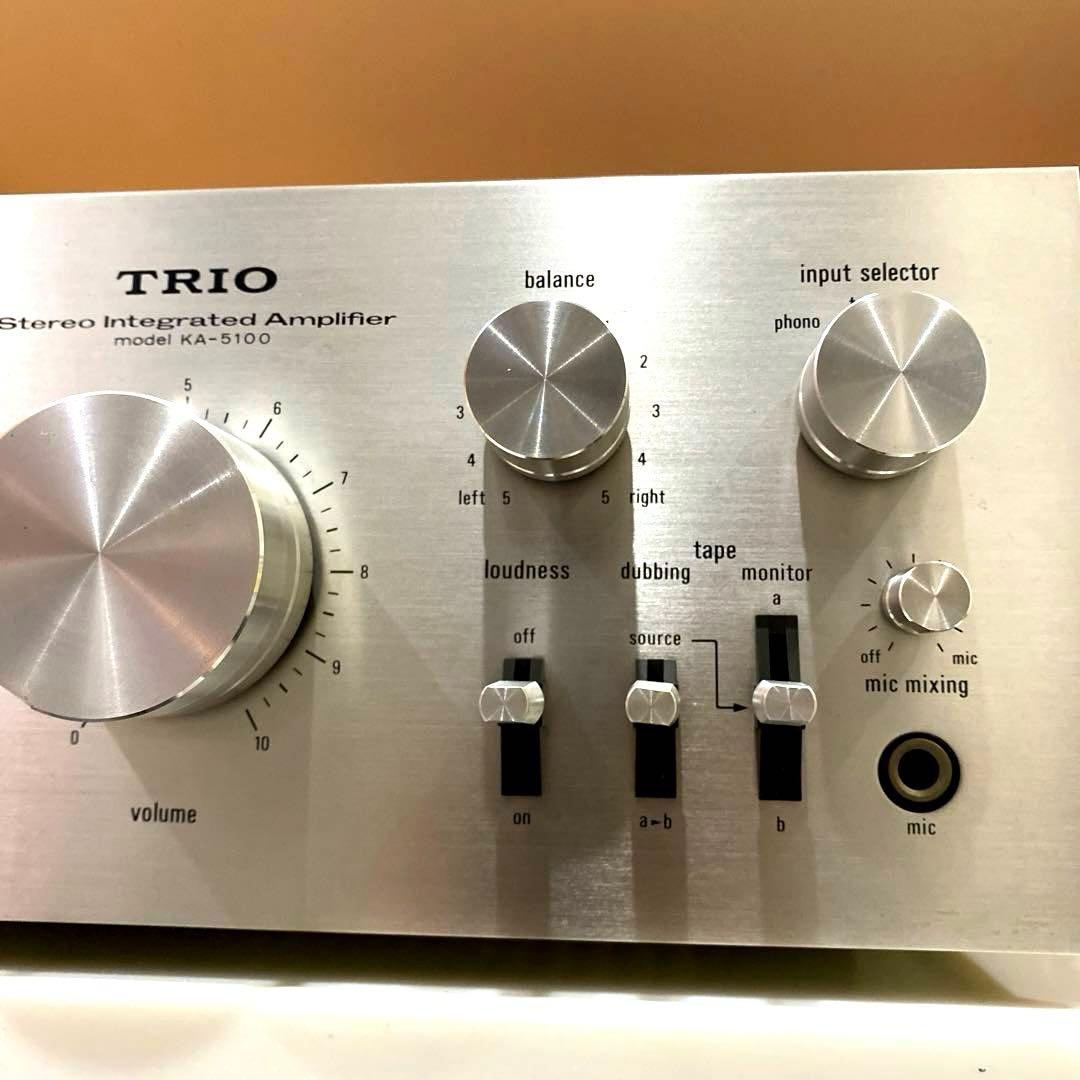 TRIO プリメインアンプ KA-5100 動作品 トリオ