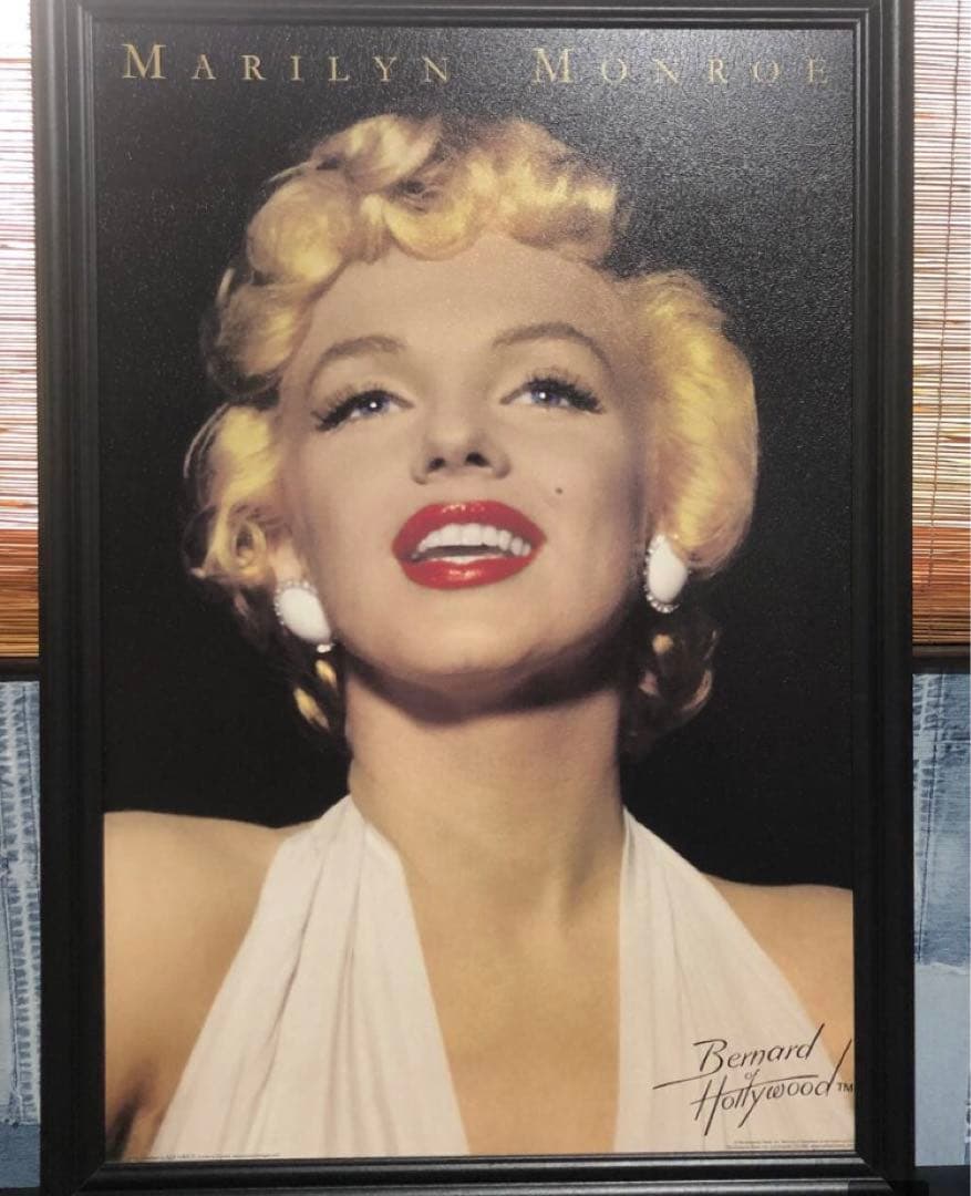 巨大ポスターアート　マリリン・モンロー　写真家　バーナード オブ ハリウッド撮影