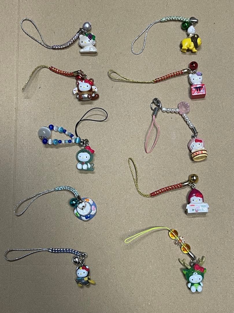 ハローキティ　ストラップ　50個セット
