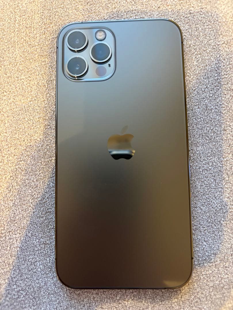 【美品】iPhone 12 Pro 256GB グラファイト SIMフリー 箱付