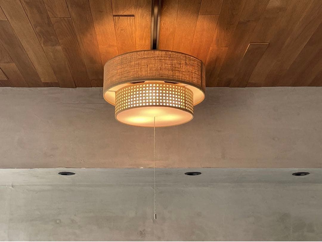 リーデン2 シーリングランプ　ウォルナット