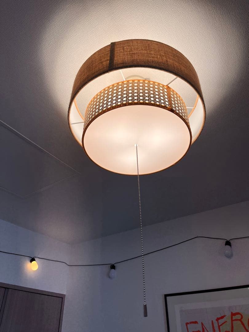 リーデン2 シーリングランプ　ウォルナット