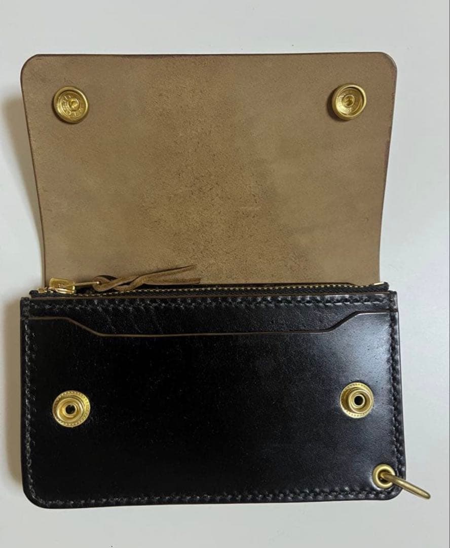 ミドルトラッカーウォレット3層型 ホースバット