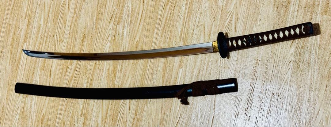 日本刀　模造刀　台付き　2本セット