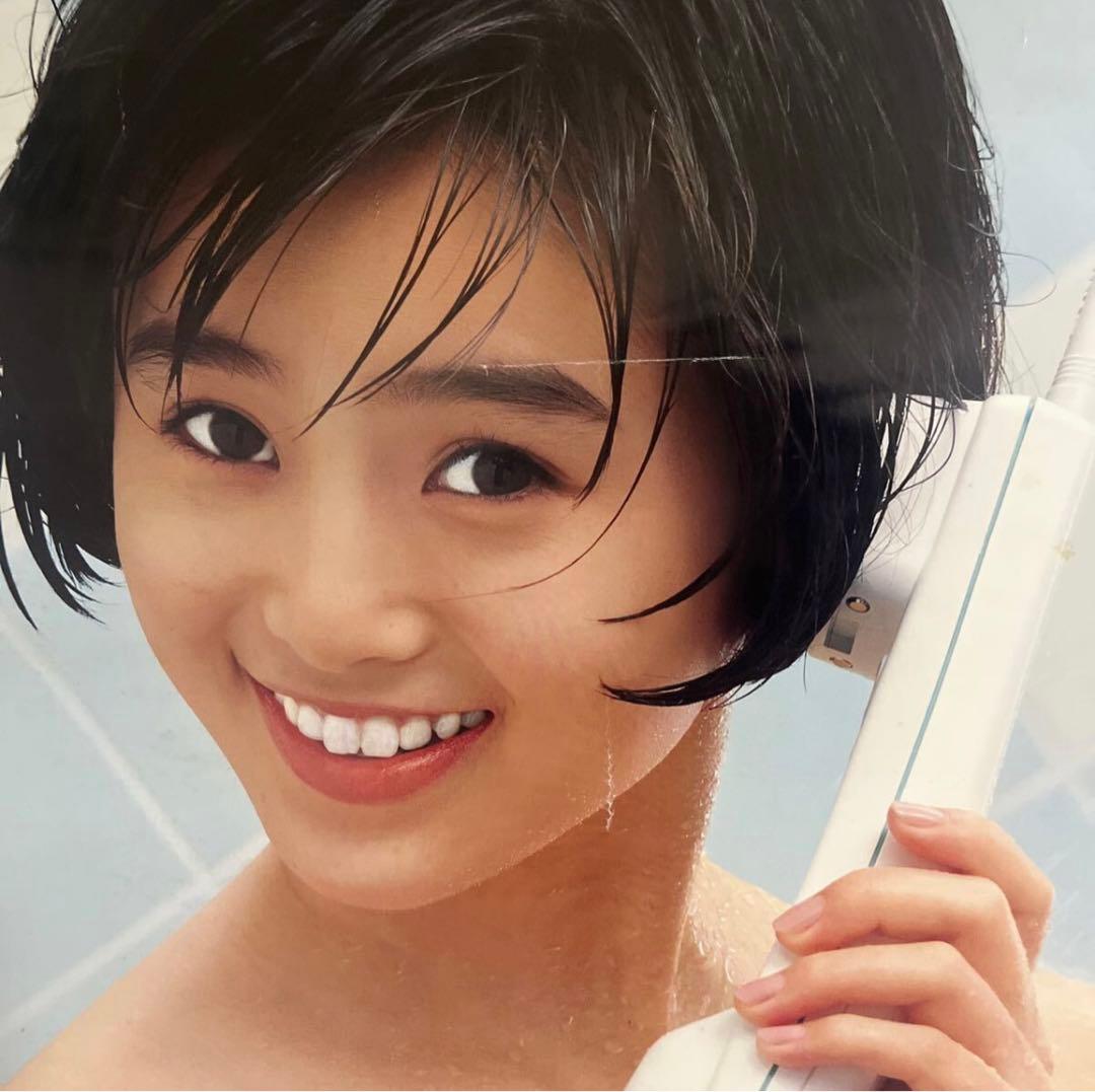 酒井法子 特大B1サイズJVC TN-S5 電話機 ポスター