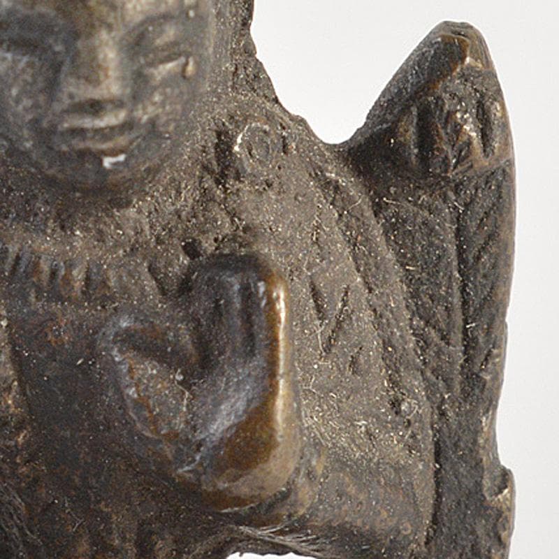 仏教美術　古銅　朝鮮仏　新羅小金銅仏　V　R7502