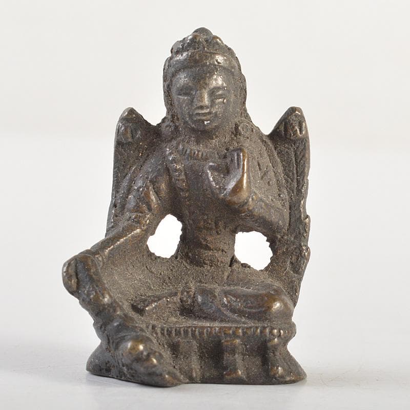 仏教美術　古銅　朝鮮仏　新羅小金銅仏　V　R7502