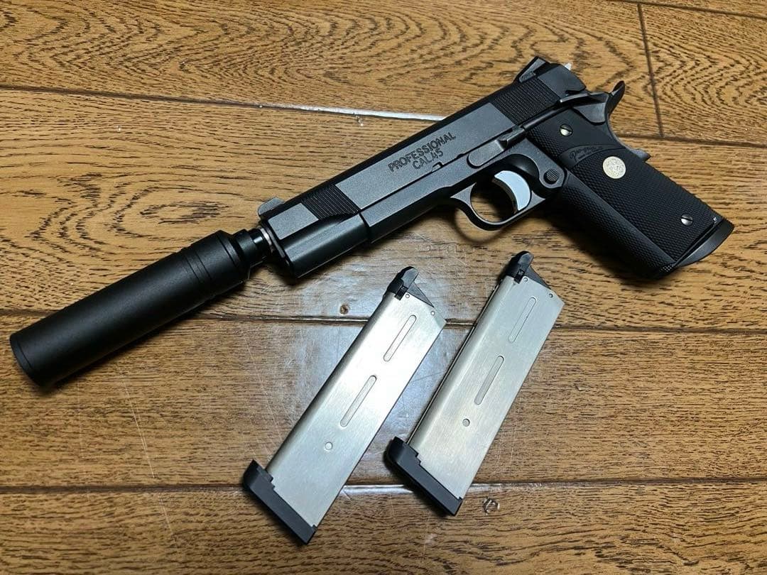 東京マルイMEUピストル　スパイ風カスタム　セット