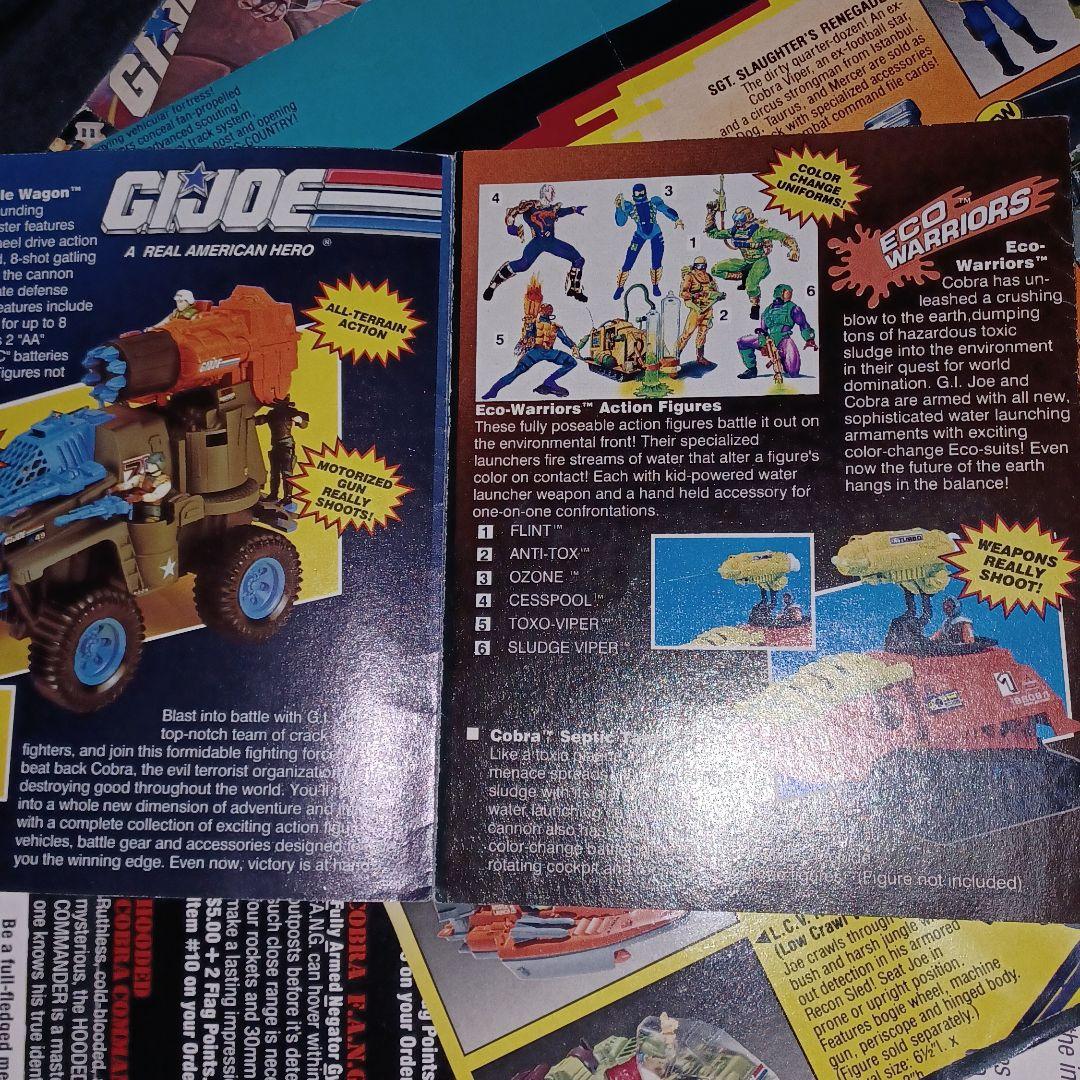発売当初GI JOE 玩具封入冊子等まとめました(35)